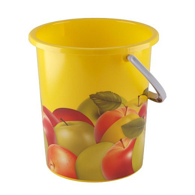 Ведро 9л. Яблоки Полимербыт 4314102