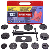 Набор инструментов для обслуживания тормозных цилиндров 13 пр. Partner PA-65802 (Euro)