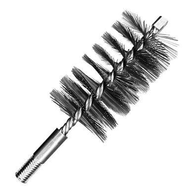 Щетка (ёрш) стальная 60 мм, М12 для чистки труб GRAFF 115060
