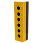 Корпус КП106 пластиковый 6 кнопок желтый EKF PROxima cpb-106-o