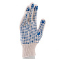 Перчатки х/б, ПВХ покрытие, ''Точка'', 10 класс Россия 67785