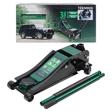 Домкрат подкатной гидравлический 3 т, 80-508 мм RockForce RF-TZ830026
