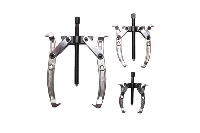 Съемник подшипников двухлапый переставной 8'', Øзахвата 200 мм, длина лап 200 мм,лапы S-образные Forsage F-A6590108