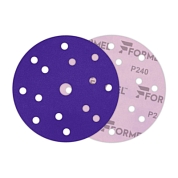 Круг шлифовальный CERAMIC PLUS, 150 мм, 15 отв., Р240 FORMEL 93823150240