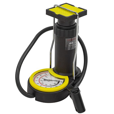 Насос ножной для подкачки колес WMC TOOLS WMC-WMC828