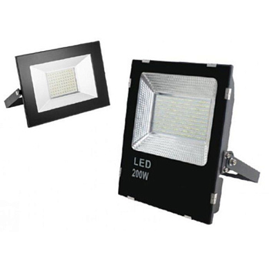 Прожектор светодиодный iMAX, 200W, 1800lm, 6400K, AC85-265V, 50/60 Hz, PF>0,9, IP65, 120град, черный корпус GTV LD-IMAXC200W-64