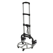 Тележка платформенная складная с телескопической ручкой двухпозиционная, 390х400 мм, г/п 70 кг Forsage F-106-3A