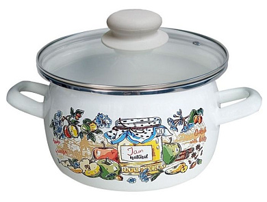 Кастрюля 5,0л (сфера) "Джем" Сантэкс 1-2450112(Бл)(Дж)