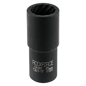 Головка-экстрактор ударная двухсторонняя 1/2'' 17 мм RockForce RF-1321-17