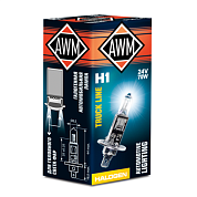 Лампа галогенная H1 24V 70 (P14,5S) AWM 410300016