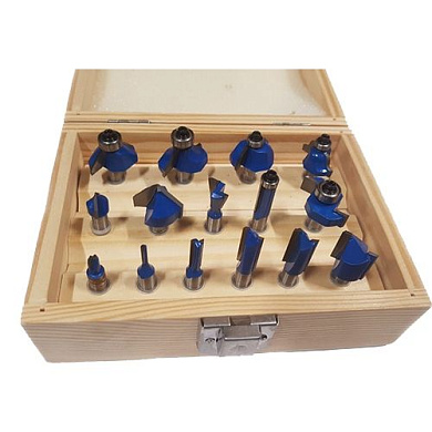 Набор фрез 15*8 B, в чемодане Диолд 15*8 B (90101018)