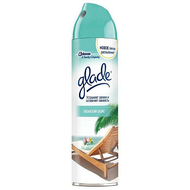 Освежитель воздуха "Glade", 300 мл, океанский оазис