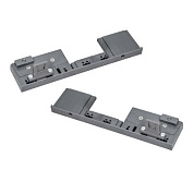 Держатель передней стенки внутреннего ящика h175 Slimbox графит с рейлингом на фасаде STAR 109134