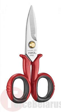 Ножницы по металлу 145 мм, прямой рез Force 6982