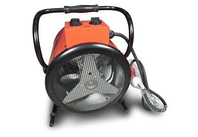 Пушка тепловая электрическая 9 кВт 380В ТЭН из нержавеющей стали BJE-F9 TOR 1020615