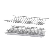 Сушка для посуды 700 MOUNT, серый, без коробки, AKS 113336