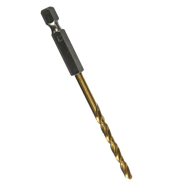 Сверло по металлу 4х100 мм хвостовик 1/4". HSS-TiN Makita D-14940