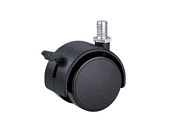 Колесо мебельное поворотное TWTB 40 40 мм с болтом и тормозом TOR 1027284
