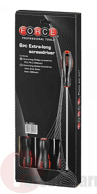 Набор отверток PH, SL 6 пр. Force 20611
