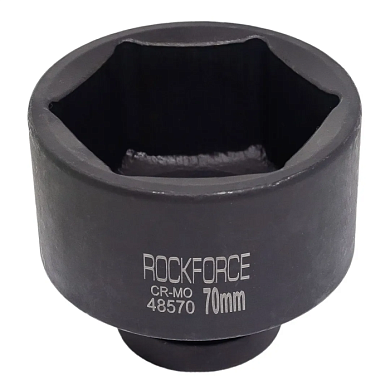 Головка ударная 1'', 70 мм, 6-гр. RockForce RF-48570