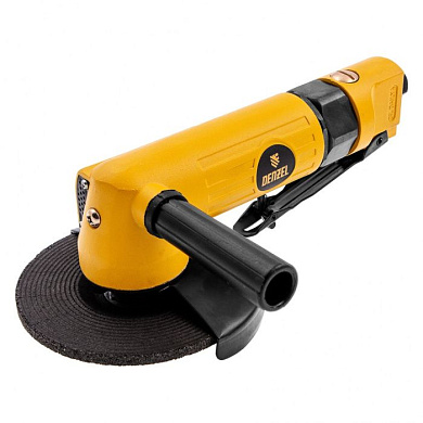 Пневматическая углошлифовальная машина AG125, 11000 об/мин, 125 мм, 186 л/мин Denzel 57477
