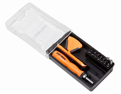 Отвертка многоцелевая реверсивная с набором бит 20 пр. BaumAuto BM-30311720