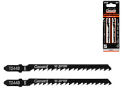 Пилка для лобзика T244D 2 шт по дереву GEPARD GP0640-06