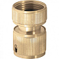 Соединитель латунный, быстросъемный, внутренняя резьба 1/2 Palisad 66270