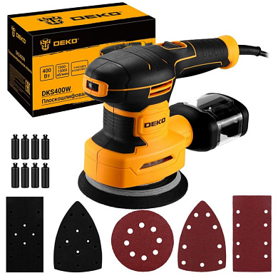 Эксцентриковая шлифмашина DKS400W DEKO 085-1058