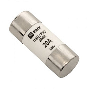 Плавкая вставка цилиндрическая ПВЦ (22х58) 20А EKF pvc-22x58-20