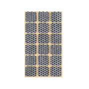 Подкладка самоприлипающая фетровая прорезиненная 25 х 25мм (1упак.=18шт), серая, FOLMAG 109746