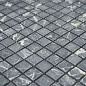 Мозаика Pietrine Nero MAT, 20х20х8 мм, MOSAICSTORY 35229