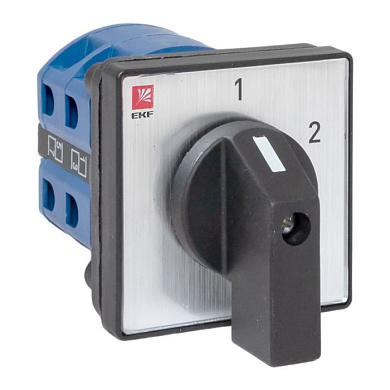 Переключатель кулачковый ПК-1-52 25А 2P "1-2" EKF PROxima pk-1-52-25