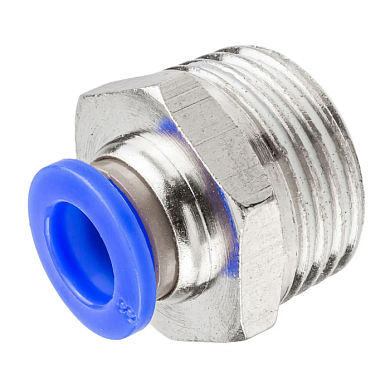 Фитинг для пластиковых трубок 8 мм-наружная резьба 1/2'' RockForce RF-SPC08-04