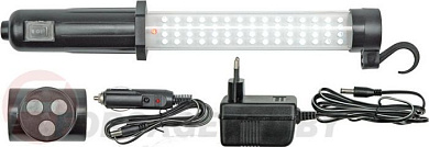 Фонарь светодиодный 60+17LED, 800mAh Vorel 82722