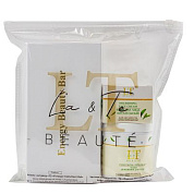 Набор Алоэ и зеленый чай, массажер, крем для лица, ПЭДЫ La and Te beaute LT-51