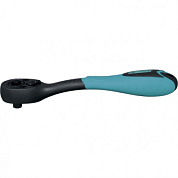 Трещотка 1/4'' 72 зуба 150 мм Comfort с быстрым сбросом, CrV двухкомпонентная рукоятка Gross 14086