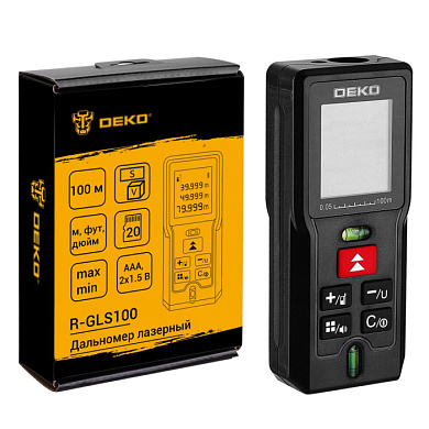 Дальномер лазерный R-GLS100 DEKO 083-3602