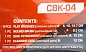 Набор сменных щеток для уборки/химчистки под шуруповерт 6 пр. ForceKraft FK-CBK-04