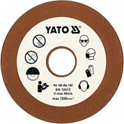 Круг для заточки цепей 108х23х3,2 мм Р100 Yato YT-84991
