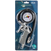 Пистолет для подкачки шин с манометром ILOforce IF-STG-05