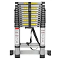 Стремянка телескопическая алюм. бытовая 3.8 м, 13+13 ступ. Forsage F-UP380-2