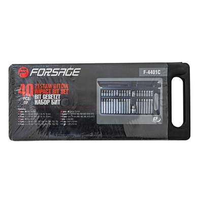 Кейс для набора бит 40 пр Forsage F-4401C кейс