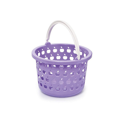 Корзинка 185×185×136 2,2 л. «Стайл» круглая Полимербыт 4383100