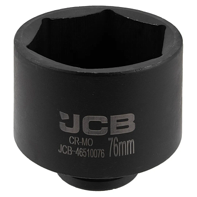 Головка ударная глубокая 3/4'' 76 мм 6-гр JCB JCB-46510076