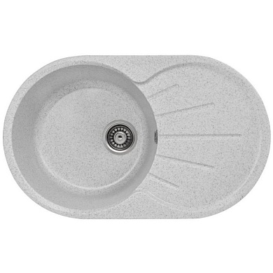 Мойка кухонная из мраморной крошки, серый, A02-19 Gerhans