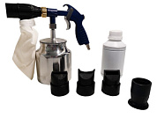 Пистолет пескоструйный пневматический со сменными насадками и песком Forsage F-2377