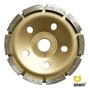 Алмазная чашка по бетону однорядная GRAFF