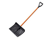 Лопата снеговая пластм. 465х340 мм со стальн.черенком STARTUL MASTER ST9056-8