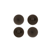 Заглушка пластик к эксцентрику венге, 38, упак.-40шт., PL 39287